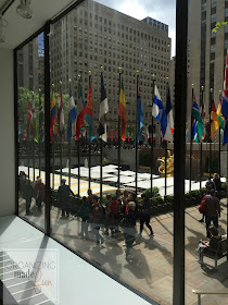 Rockefeller Plaza - NYC visit organized