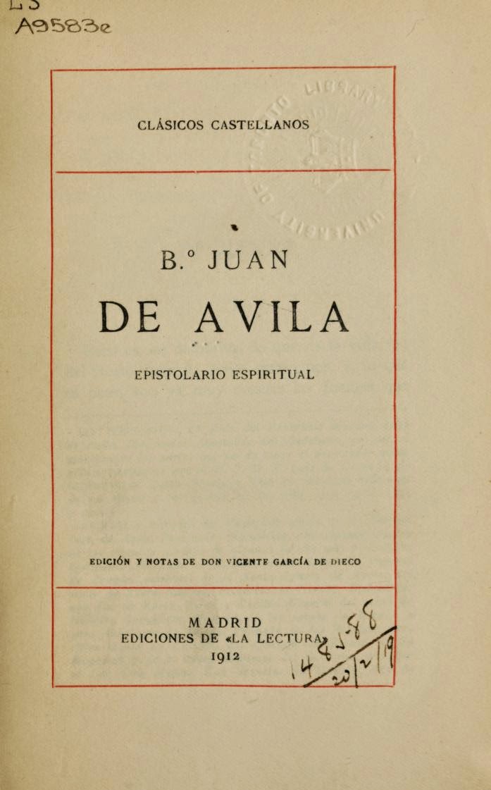  San Juan de Avila