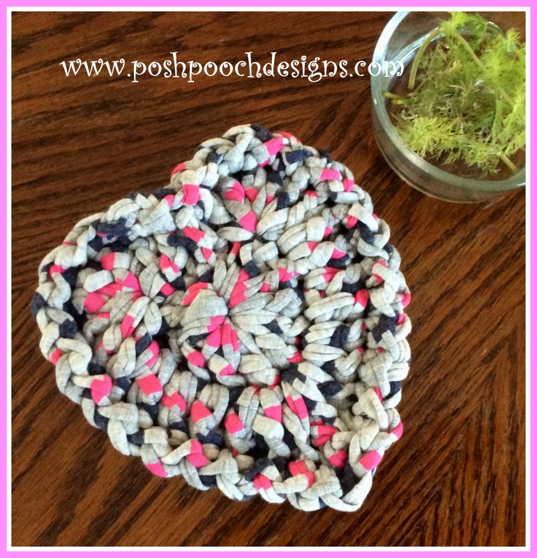 Posh Pooch Designs Heart Shaped Hot Pad Crochet Pattern Review Posh