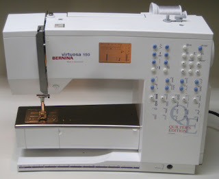 MI Vintage Sewing Machines: Bernina Virtuosa 150 QE