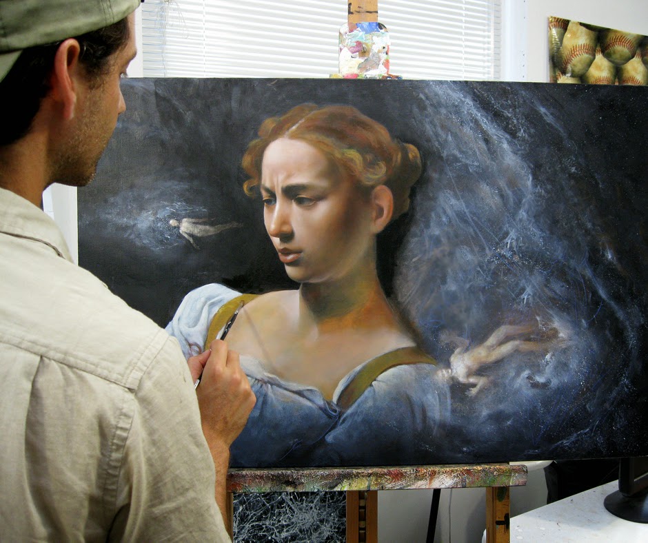 Michael Rousseau - Caravaggio - Judith study