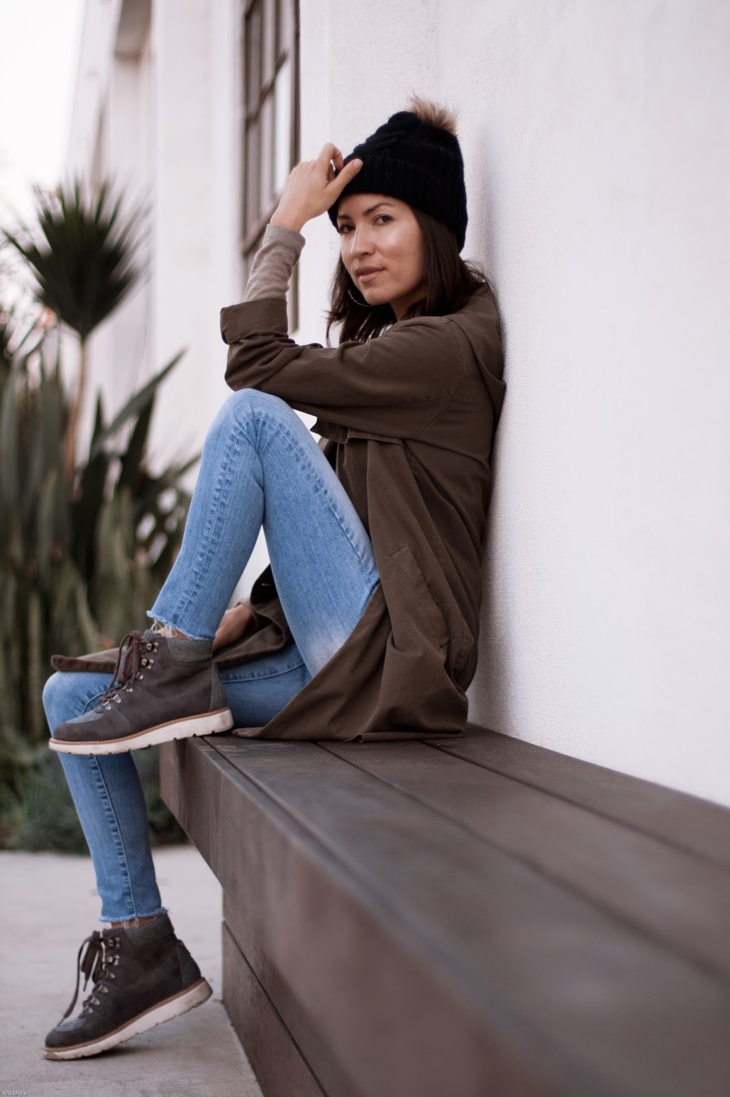 hiking boots with jeans