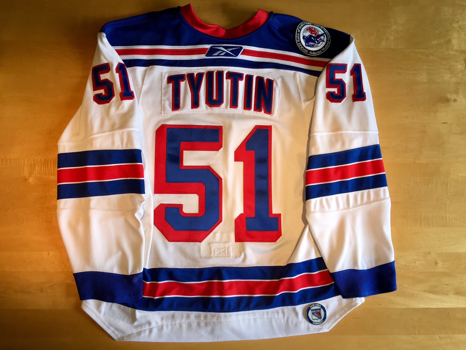 ny rangers reebok edge jersey