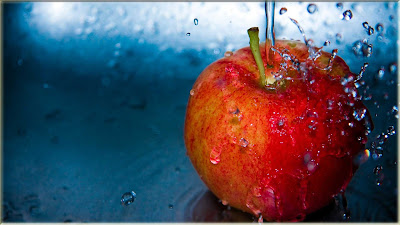 wallpaper buah apel