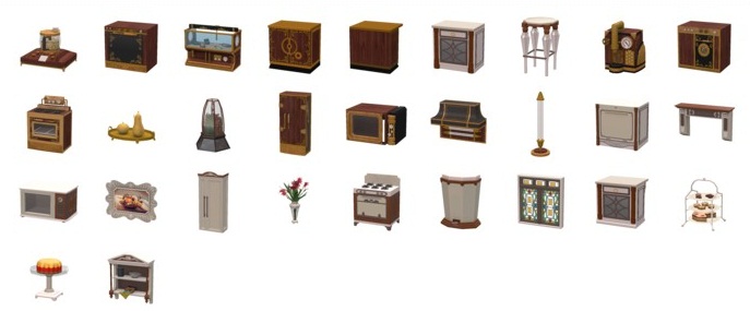 Sims Edwardian Expression Kitchen Set Sims Edwardian Expression Kitchen Set