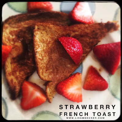 Strawberry French Toast, clean eating, healthy eating, healthy breakfast, 21 day fix, french toast, breakfast