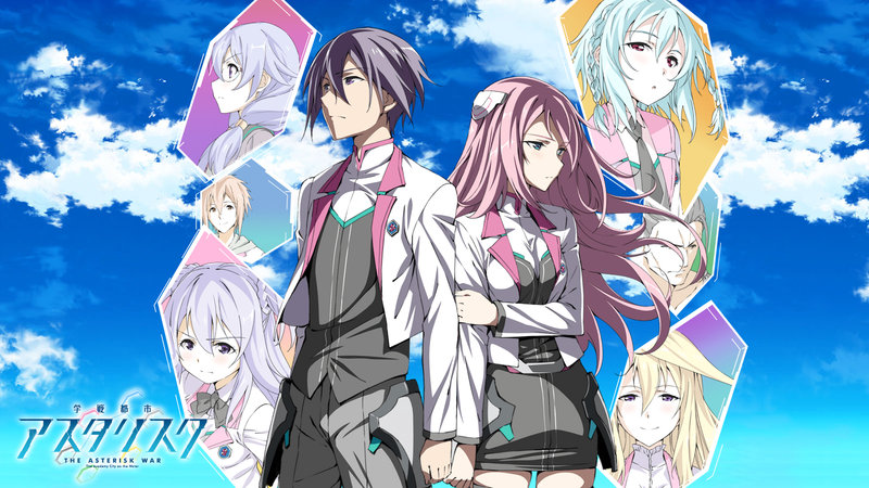 Gakusen Toshi Asterisk S1 S2 Bd 1080p 10bit Hevc Opus Anime Encodes
