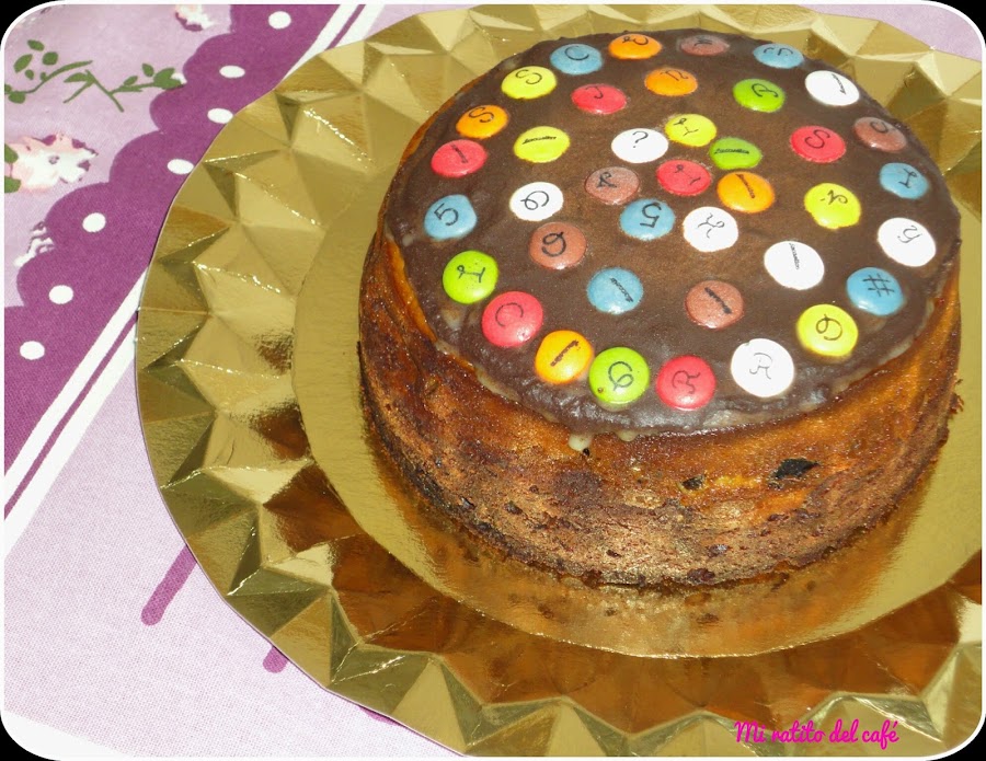 Cheesecake de oreo con base de brownie