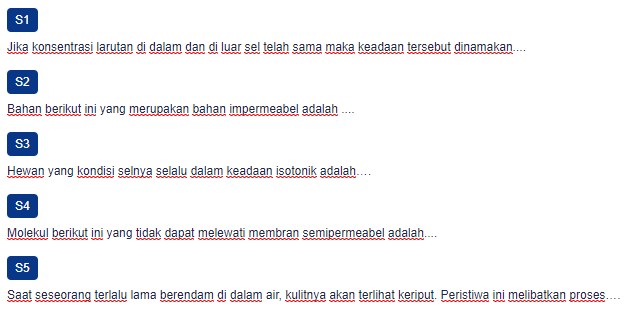 Contoh Soal Tekanan Osmosis