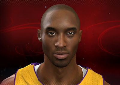 NBA 2K13 Kobe Bryant Cyber face Patch Download