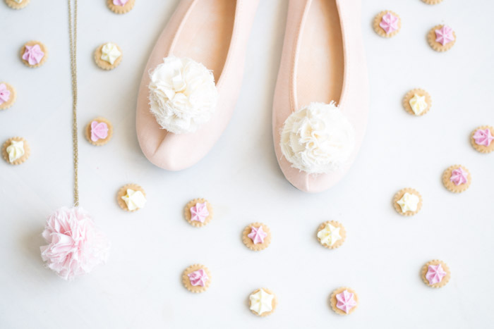 Bailarinas pompón diy