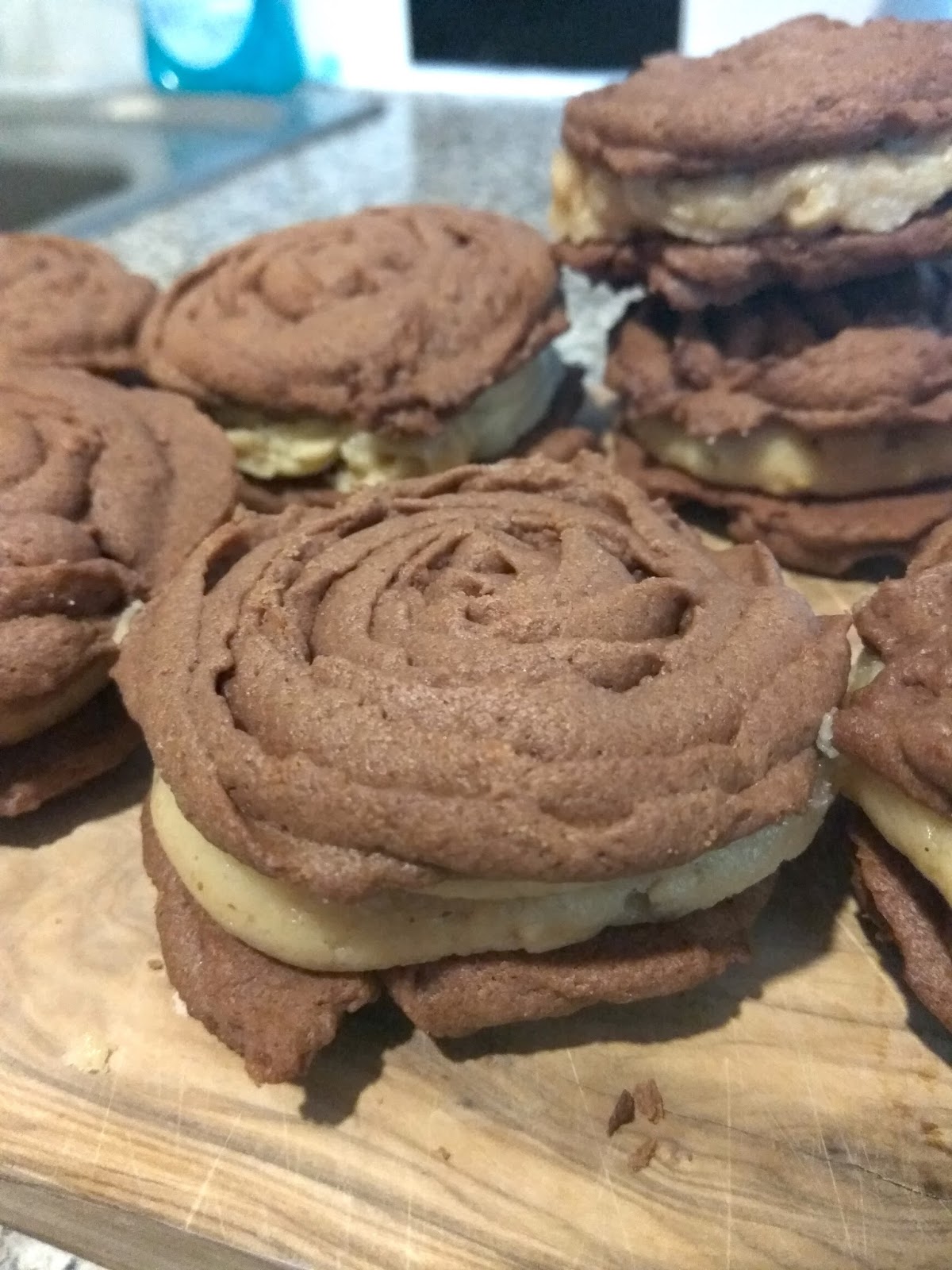 GBBO 2017 Week 2 Peanut Butter Spritz Cookies Crunchies