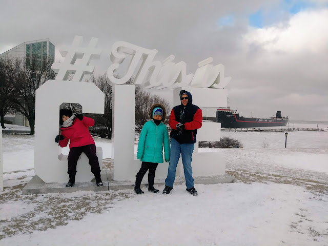 What We Did in CLE: North Coast Harbor Ice Fest
