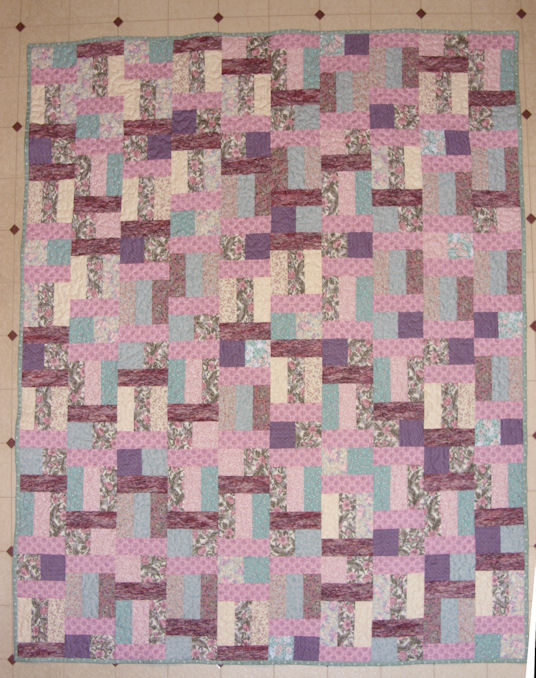 Elizabeth's Quilt Projects Comfort Quilt Finished