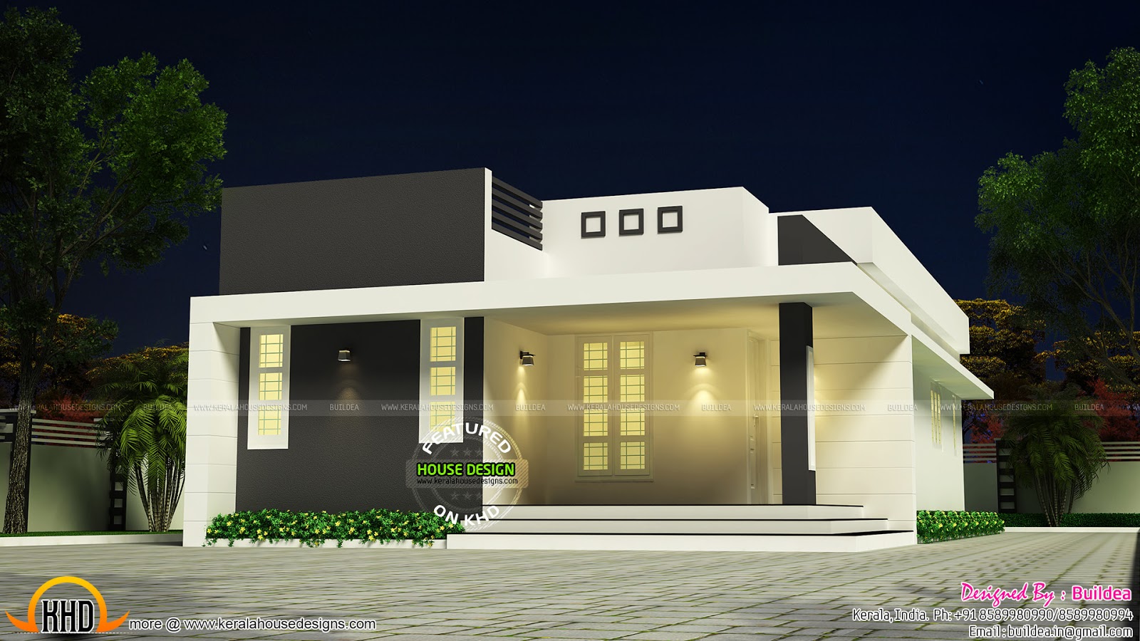 Simple and beautiful low  budget  house  Kerala  home  design  