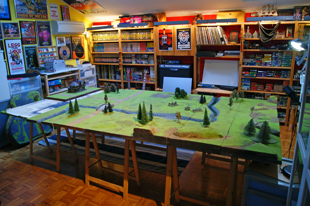 Miniature Warfare Wargame Table