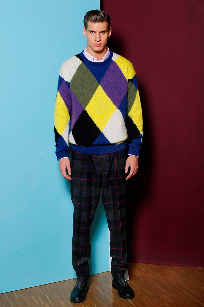 THE BRUNETTES: Colorful Geometries: The MGSM Fall/Winter 2013 Lookbook