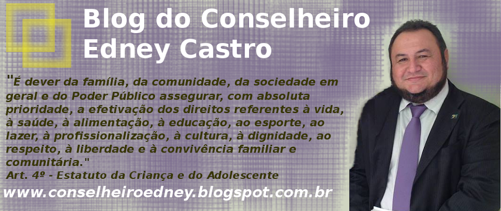 Edney Castro - Capacitações e palestras para conselheiros tutelares e atores do SGDCA