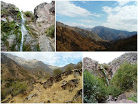 Journey to the Eagle's Nest Waterfall in Gusgarf, Varzob Gorge, Tajikistan