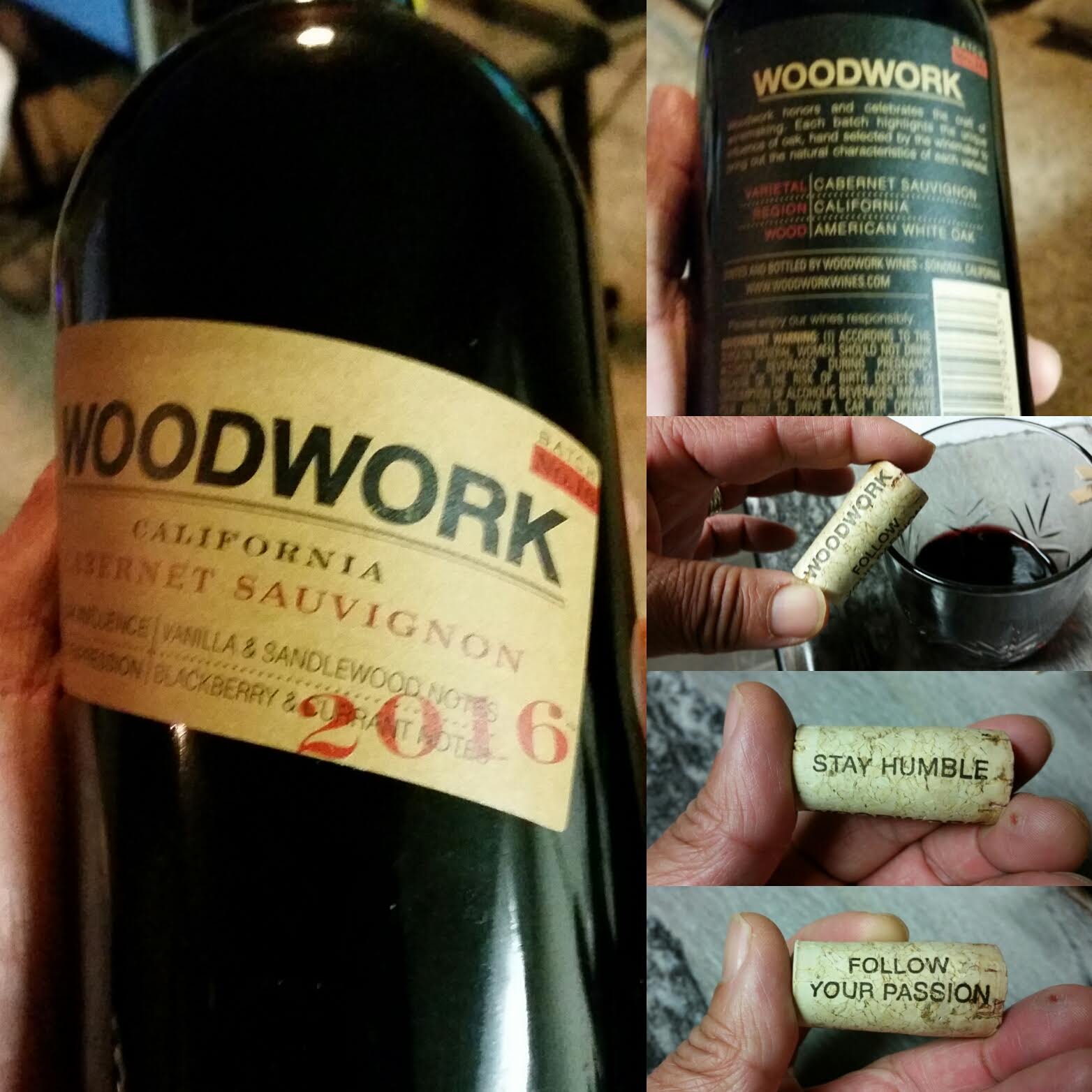 The Winos' Wine Guide Sauvignon from Woodwork in CA!