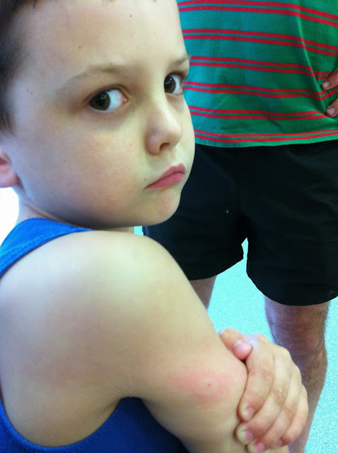 The Old Fat Hen: The Little Man and the bee....