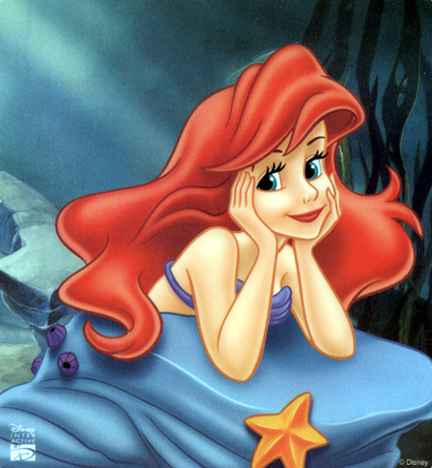 Cartoon Tattoo Pictures: Disney Litle Mermaid Princess Ariel Wallpaper