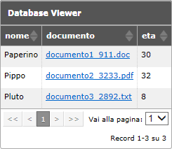 oggetto database viewer website x5