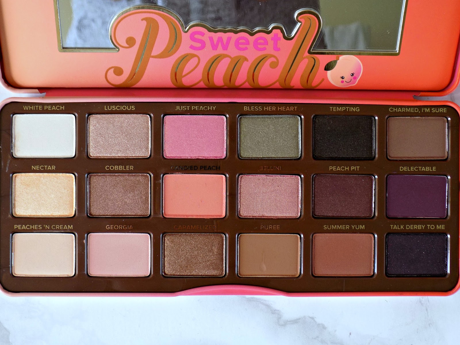 Too Faced Sweet Peach palette