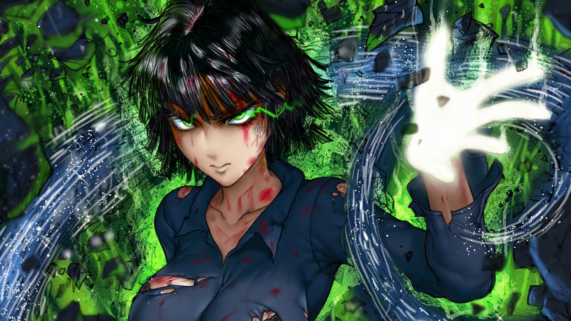Fubuki, One Punch Man, 4K, #117 Wallpaper PC Desktop