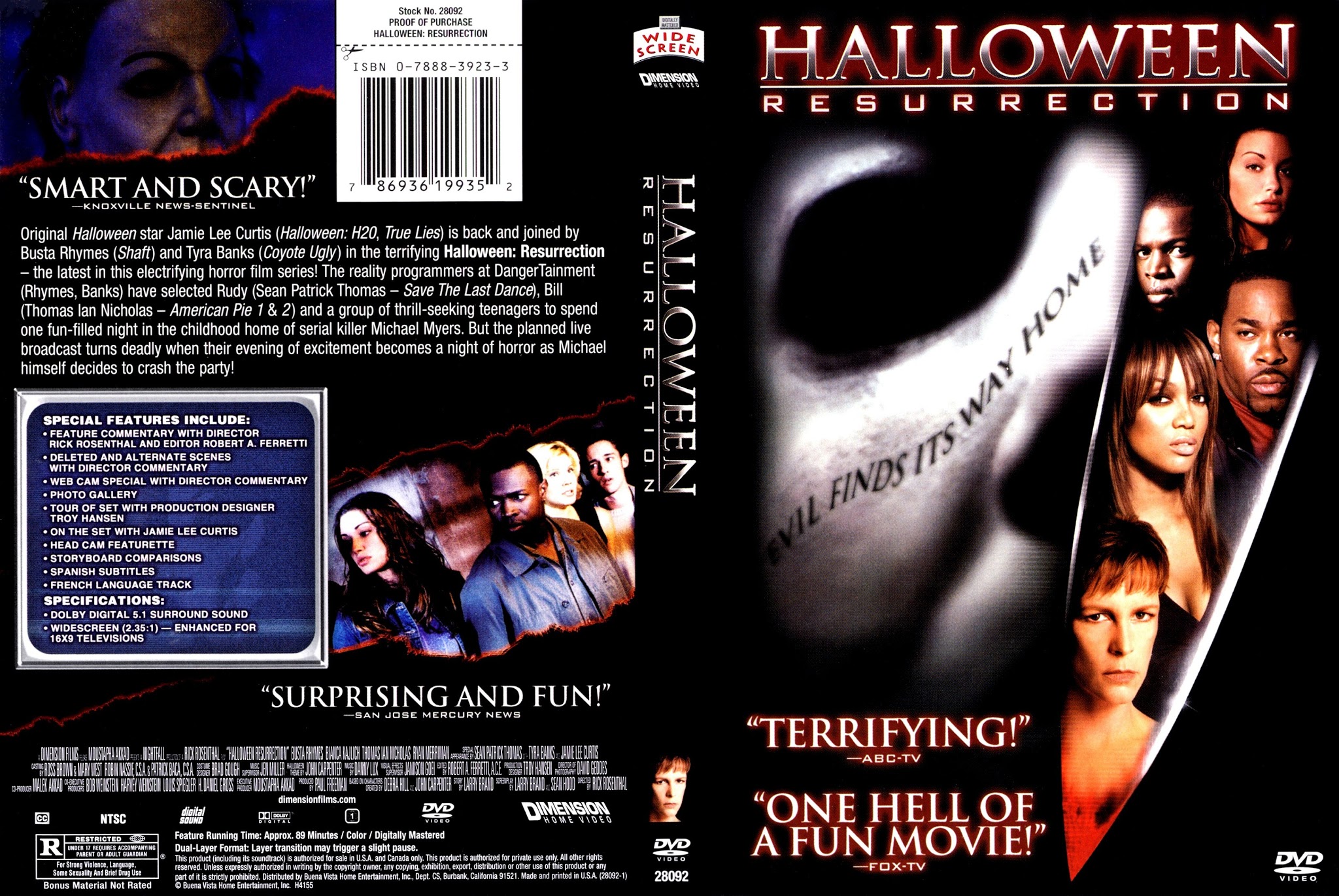 10677. Halloween: Resurrection (2002)  Alex's 10-Word Movie Reviews
