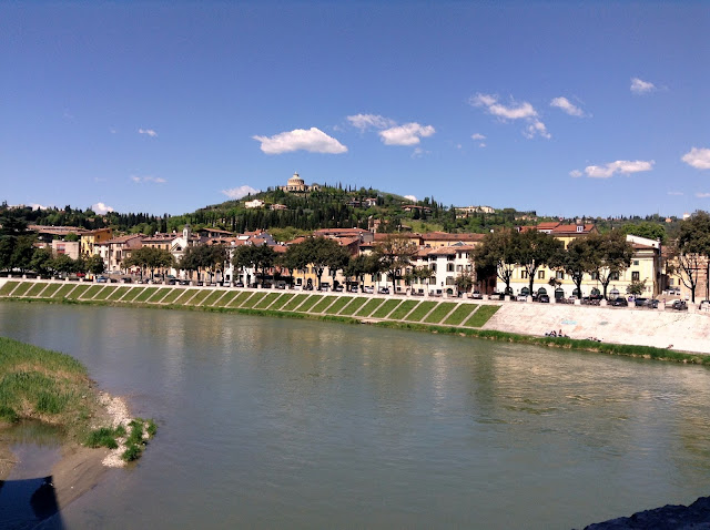 Ausblick auf den Fiume Adige