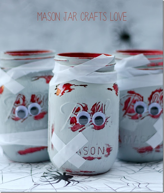 Halloween zombie mason jars craft ideas 25 best Halloween DIY to use Mason jar. Zombie Mason jars Craft ideas for kids. Halloween luminaries and treat crafts ideas. Ghostly decoration on Mason jar. Best Halloween Decoration ideas. Mason jar home décor ideas. Ghostly Mason jar print on Halloween. Halloween craft ideas for kids and adults.