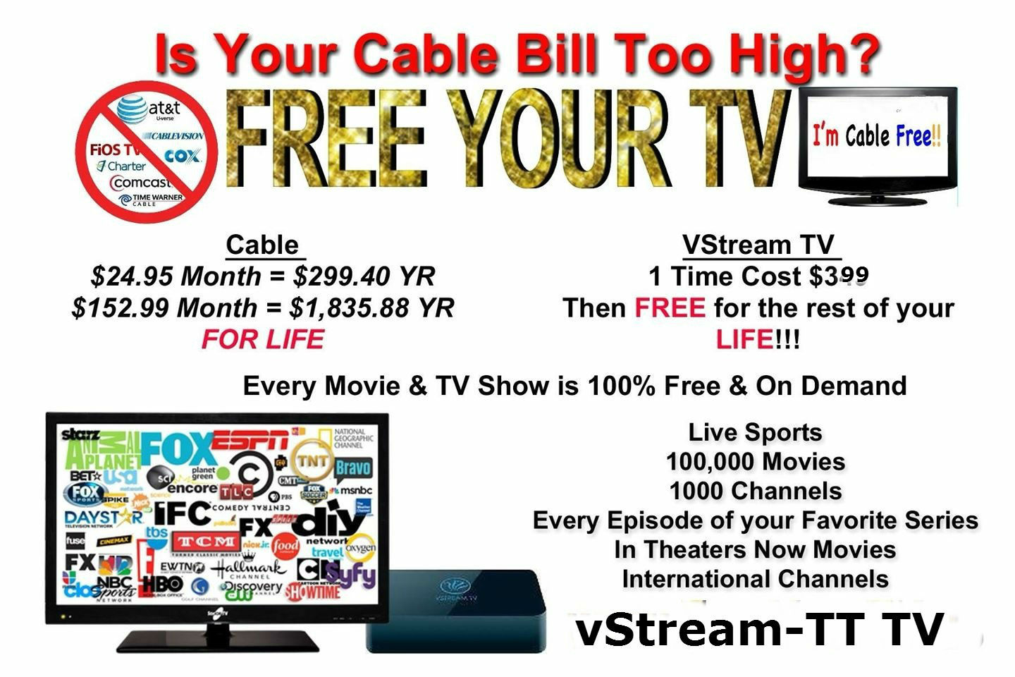 TrinBago A Real Place Cut Your Cable TV Cords In Trinidad and Tobago