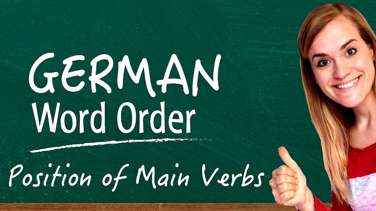 German sentence structure German Choices