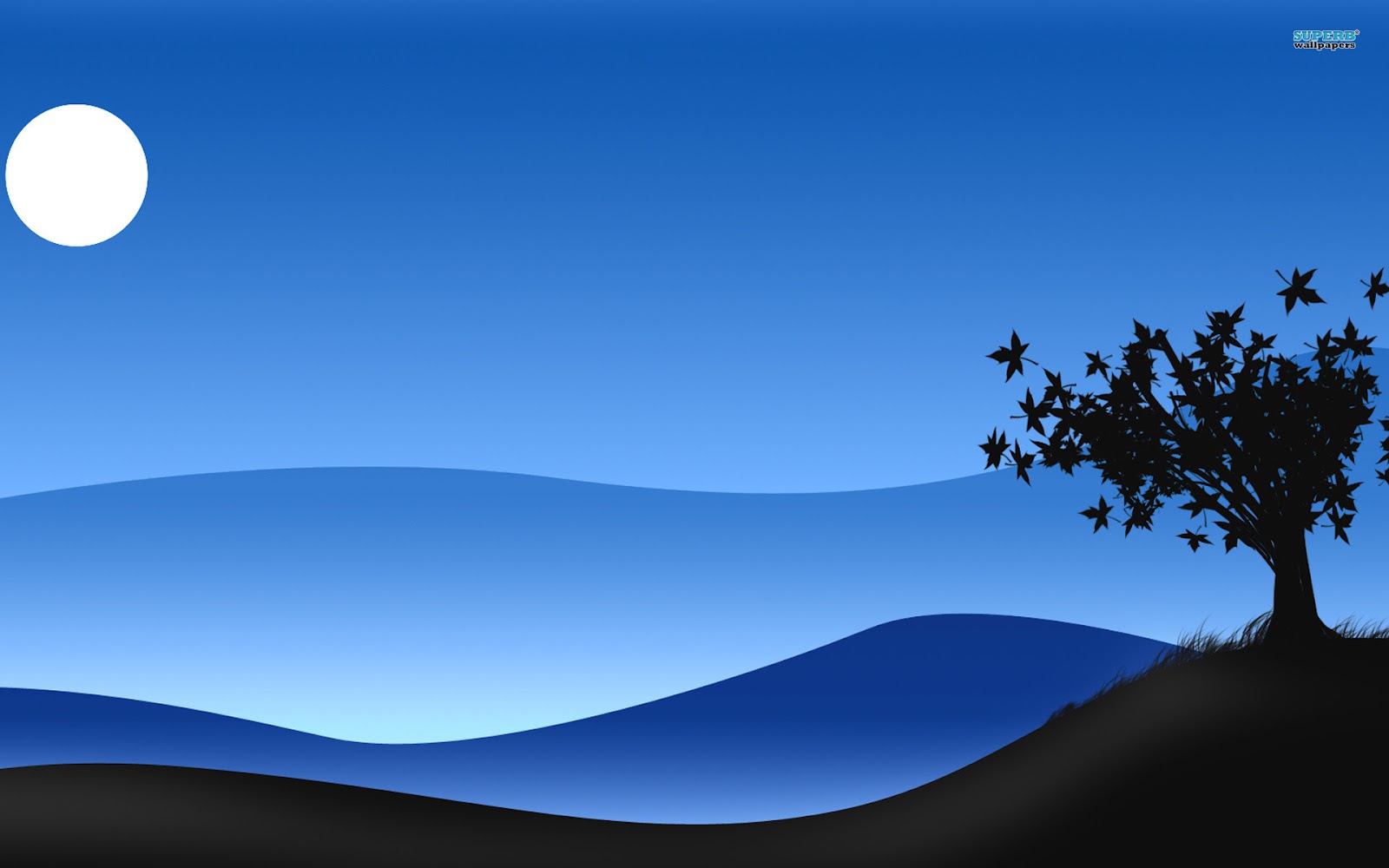 BLUE Art Background Wallpaper Image HD Zeromin0