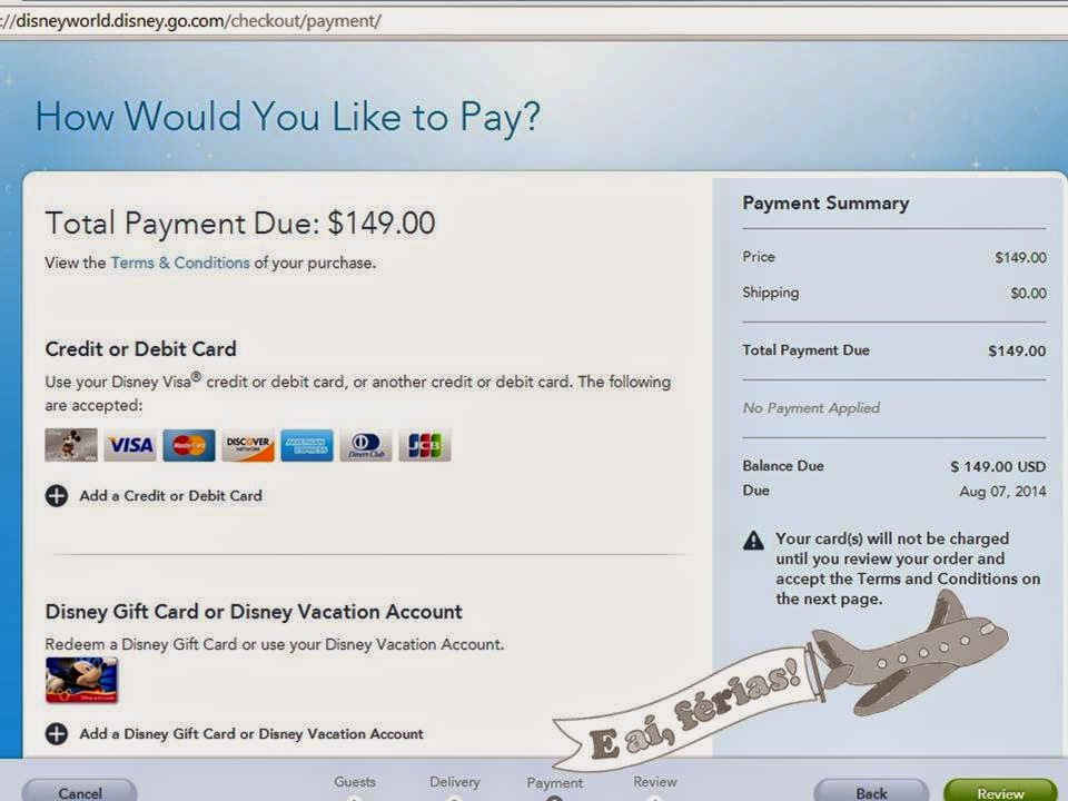 Como comprar seu Memory Maker para o Disneyworld E aí, férias!