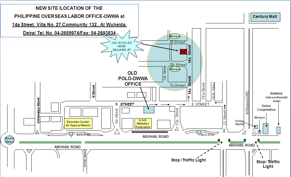 OFW si Juan New POLOOWWA Location in Dubai