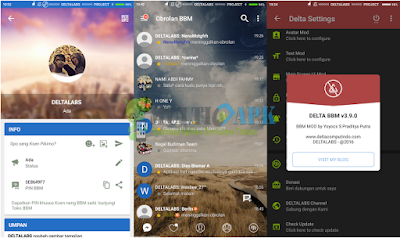 BBM Mod Delta v3.9.0 Update Terbaru Base v3.2.0.6 Apk Clone Unclone BBM Mod Delta v3.9.0 Update Terbaru Base v3.2.0.6 Apk Clone Unclone