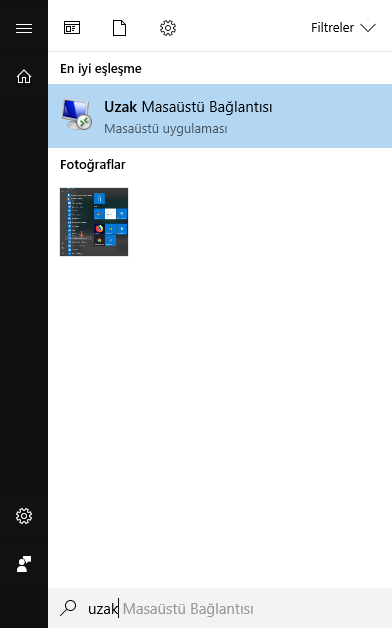 Bir Windows PC'ye bağlanmak için Uzak Masaüstü Bağlantısı (RDC) nasıl kullanılır 2 Windows 10 uzak masa%25C3%25BCst%25C3%25BC 2