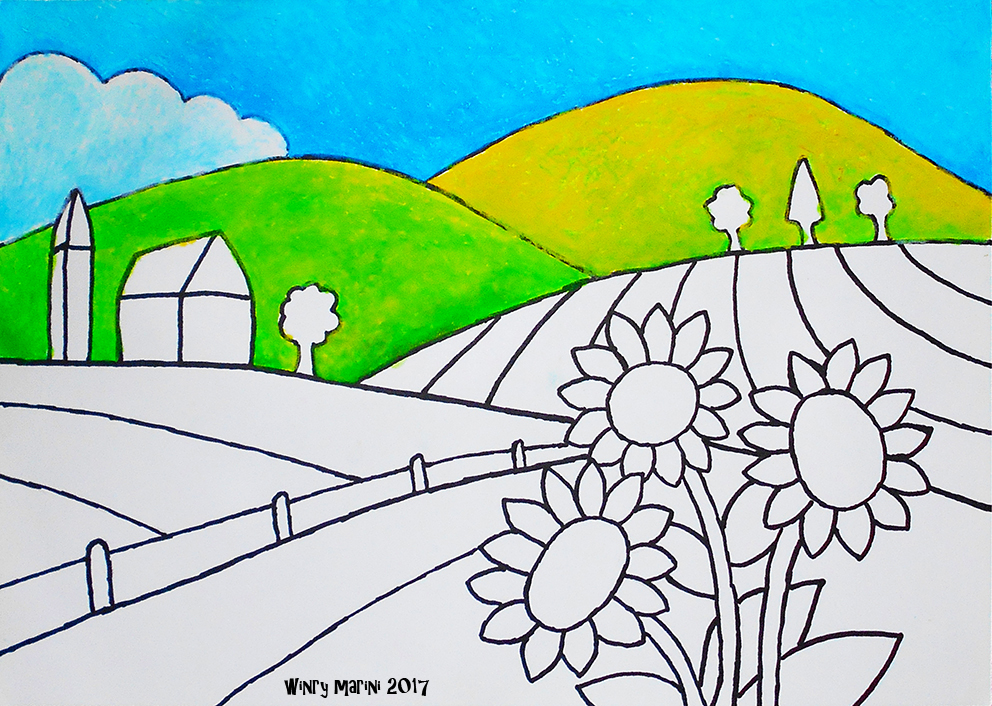 Contoh Gambar Cara Mewarnai Daun Di Photoshop - KataUcap