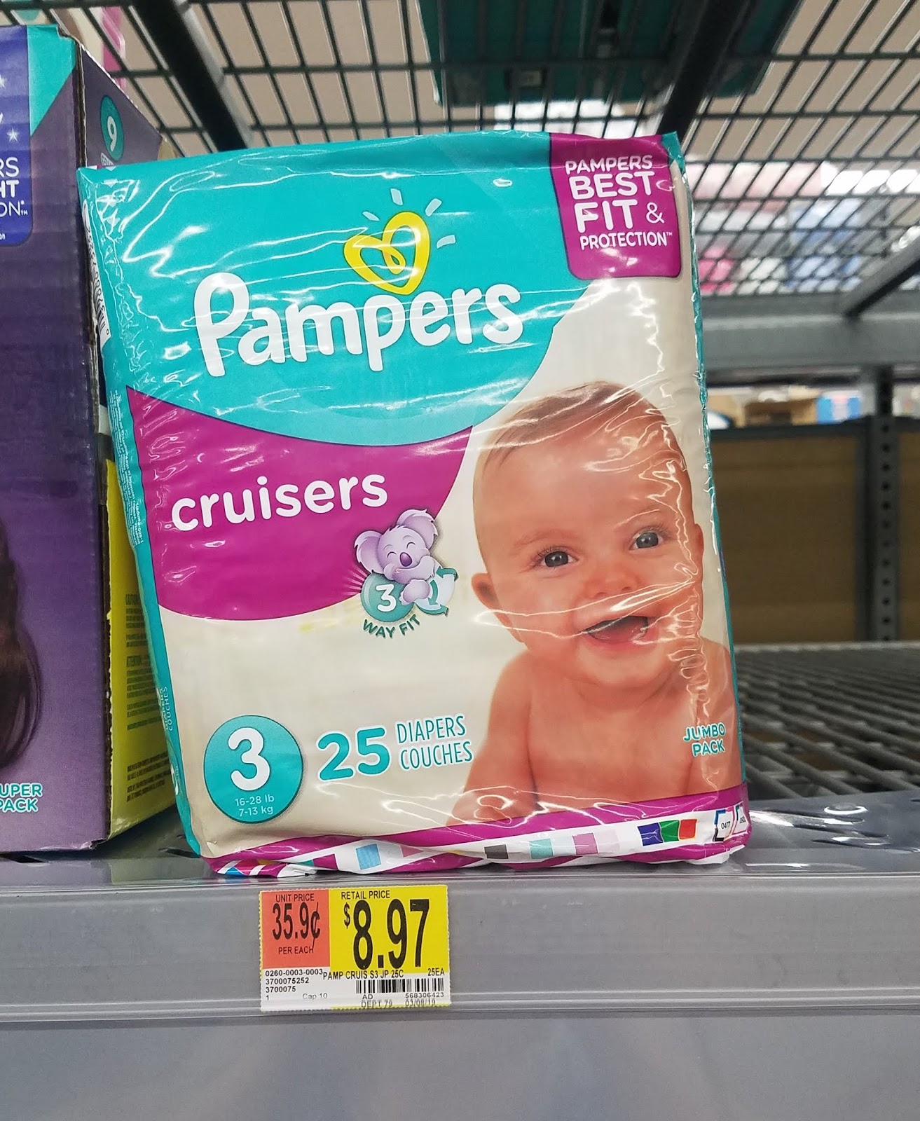 walmart pampers cruisers