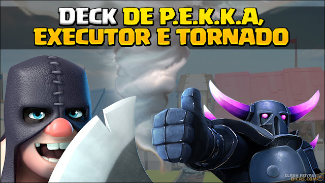 Deck de PEKKA e Tornado 4 mil de troféus