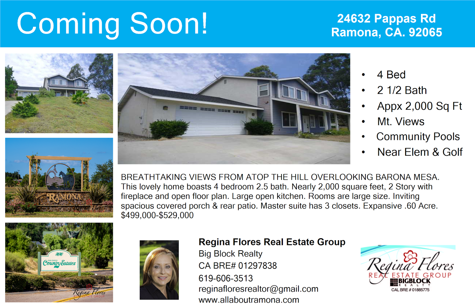 All About Ramona CA Coming Soon in San Diego Country Estates (SDCE) 2