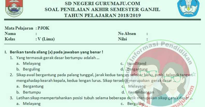 Yang Termasuk Gerak Dasar Bertumpu Adalah Nasi