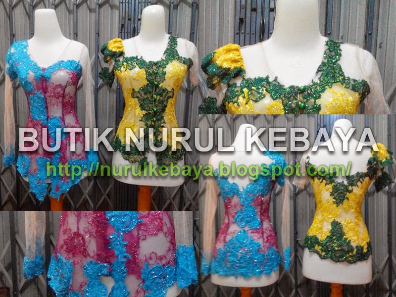 kebaya warna ungu
