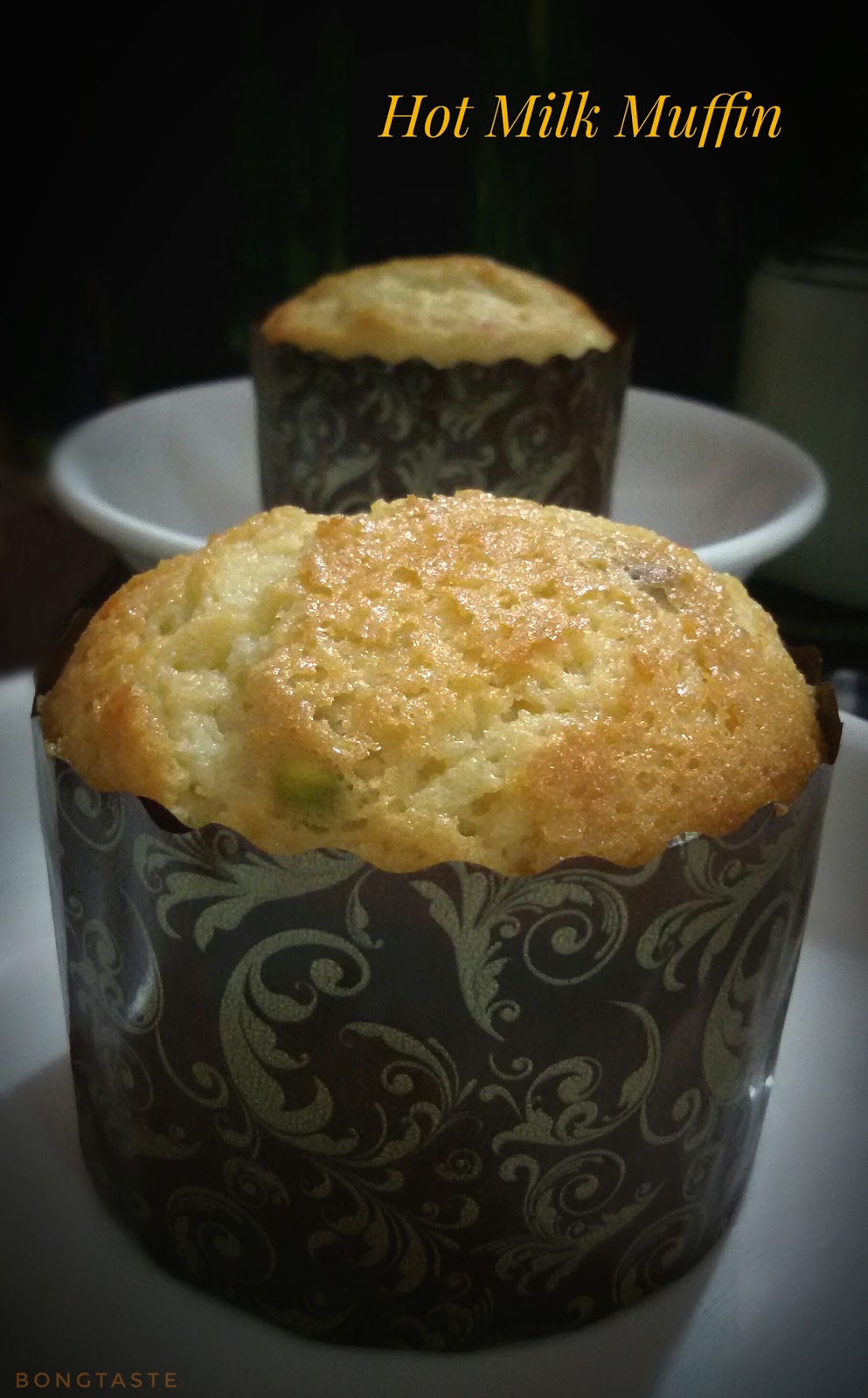Bongtaste Hot Milk Muffin (Old Fashioned Vanilla Muffin)