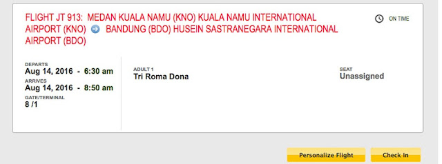 Personalize Flight Checkin Lion Air Personalize Flight Checkin Lion Air