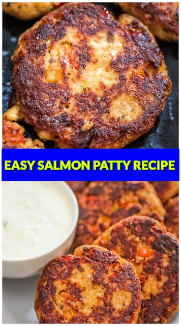 EASY SALMON PATTY RECIPE EASY SALMON PATTY RECIPE