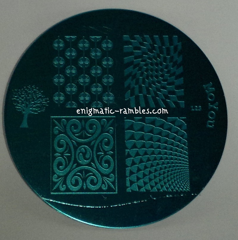 review-moyou-123-stamping-plate-chequers-filigree-tree-geometric
