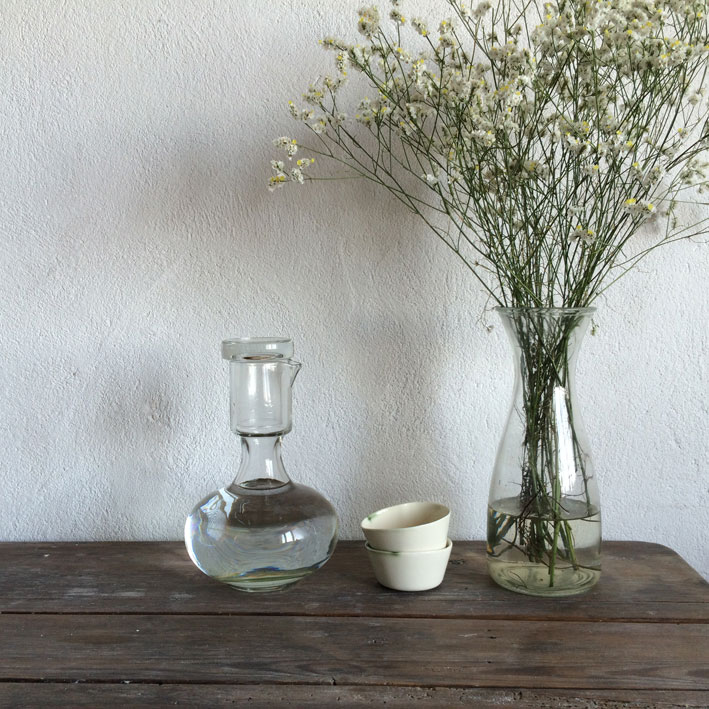 Rustic pottery from Margarida Melo Fernandes - found on Hello Lovely Studio